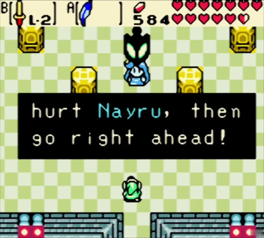 Veran taunting Link to hurt Nayru then go right ahead Veran taunting Link to hurt Nayru then go right ahead