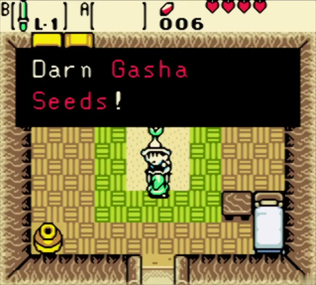 The Gasha Seed man complaining about his Gasha Seeds