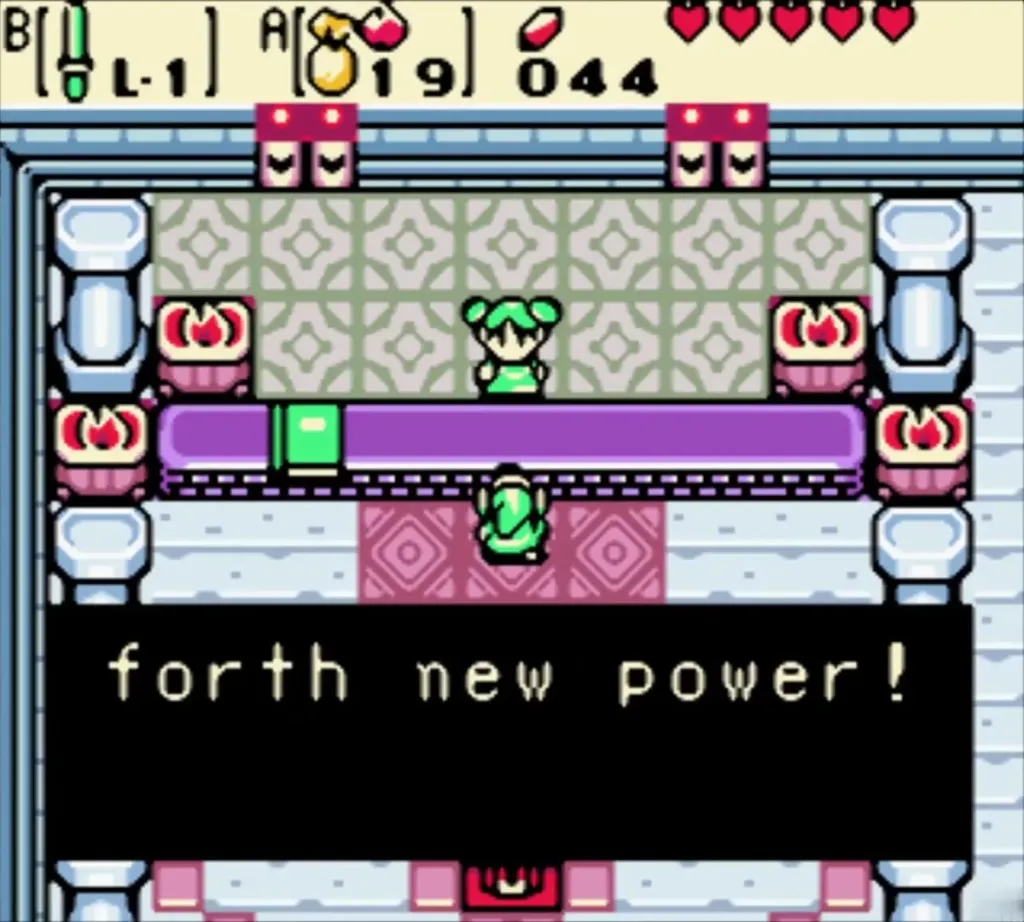 Farore saying the secrets have called forth new power Farore saying the secrets have called forth new power