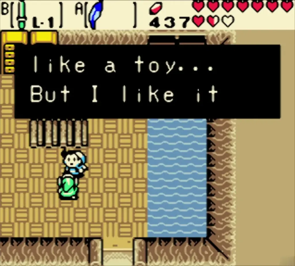 Rafton saying the oar looks like a toy but he likes it Rafton saying the oar looks like a toy but he likes it
