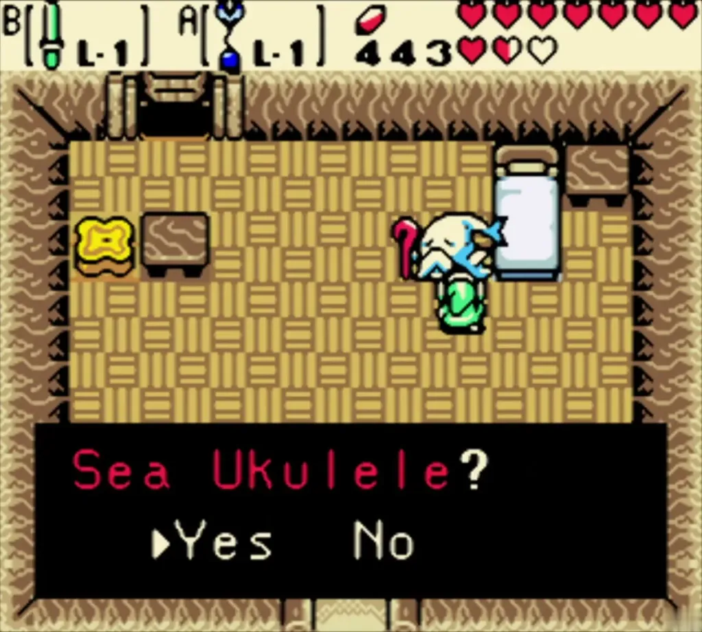 Prompt to give the old man the Sea Ukulele, Yes or No Prompt to give the old man the Sea Ukulele, Yes or No