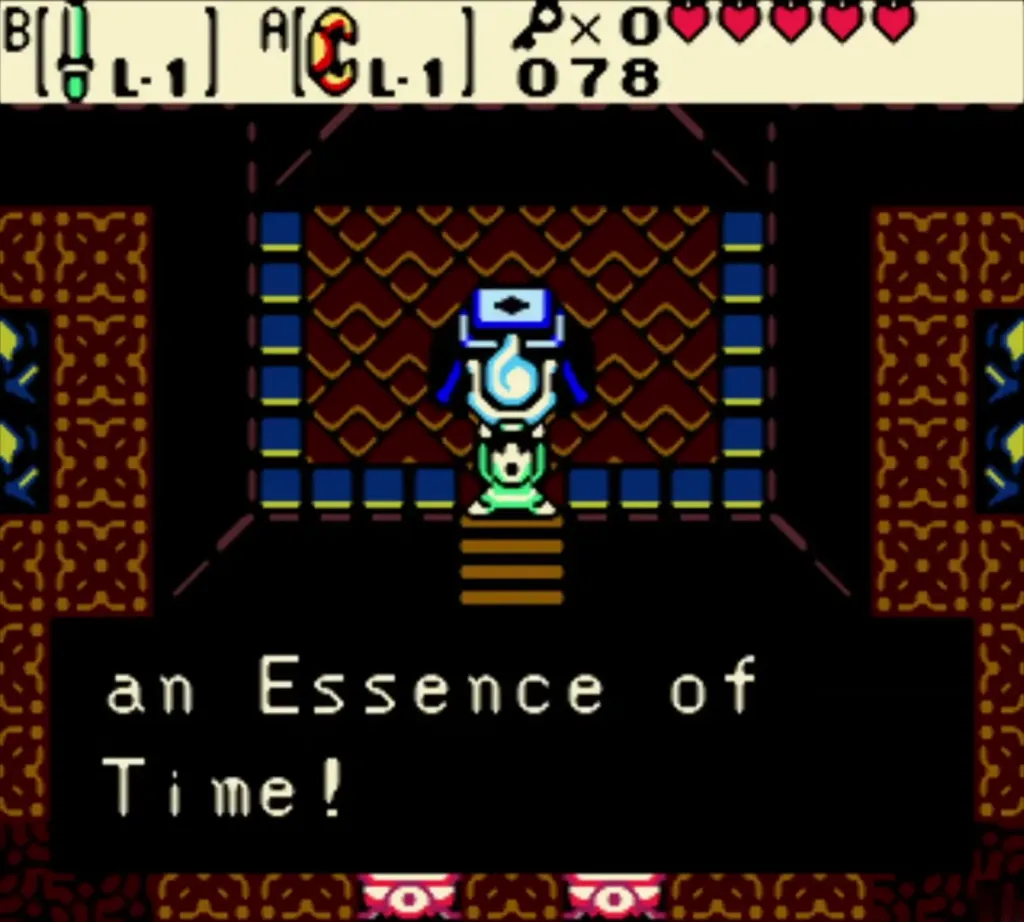 Link holding the Eternal Spirit with the Essence of Time message Link holding the Eternal Spirit with the Essence of Time message