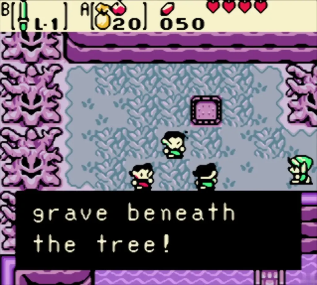 The ghost children by the pit talking about the grave beneath the tree The ghost children by the pit talking about the grave beneath the tree