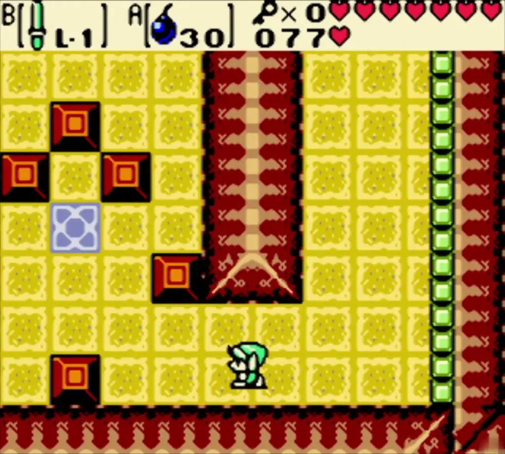 The block room with the blue pad and the diamond of blocks not yet complete The block room with the blue pad and the diamond of blocks not yet complete
