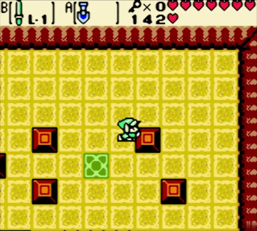 Link pushing the lower block into line with the others Link pushing the lower block into line with the others