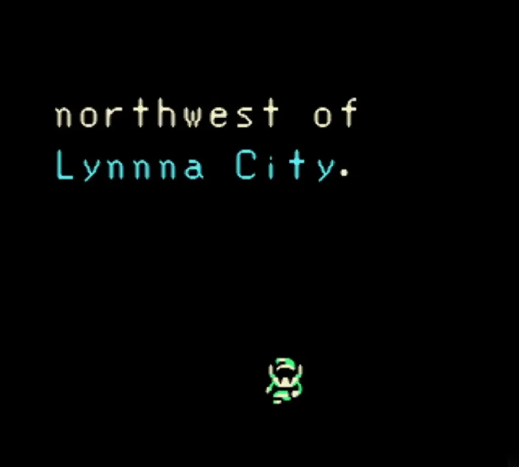 The voice's message about an Essence echoing northwest of Lynna City The voice's message about an Essence echoing northwest of Lynna City