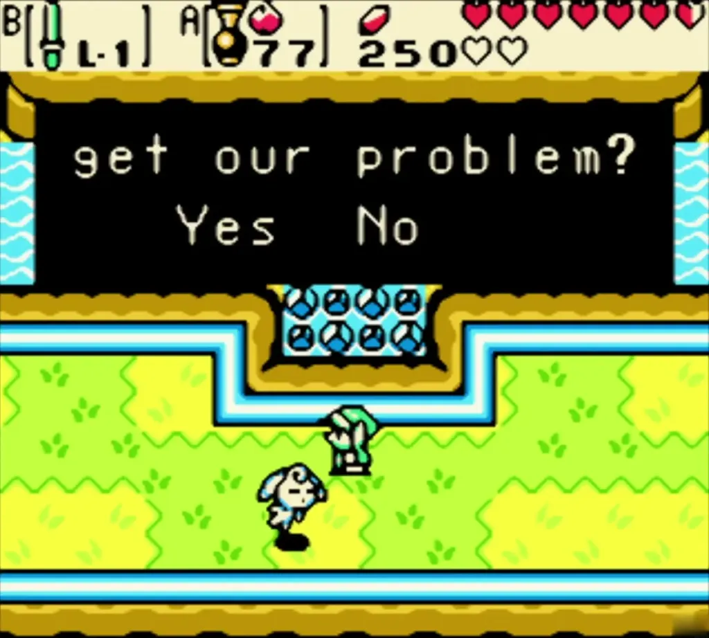Fairy child asking if you can help with Yes and No choices