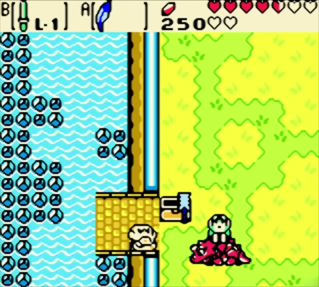 Link on Dimitri beside the foreman standing on the unfinished bridge pier
