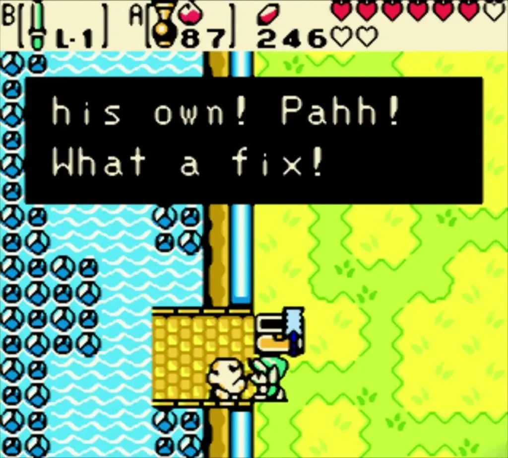 The foreman saying a man can't navigate it on his own