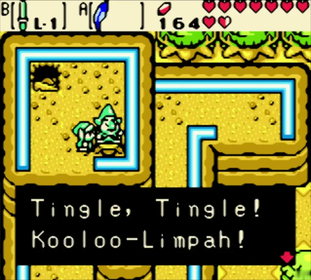 Tingle reciting Tingle, Tingle! Kooloo-Limpah!