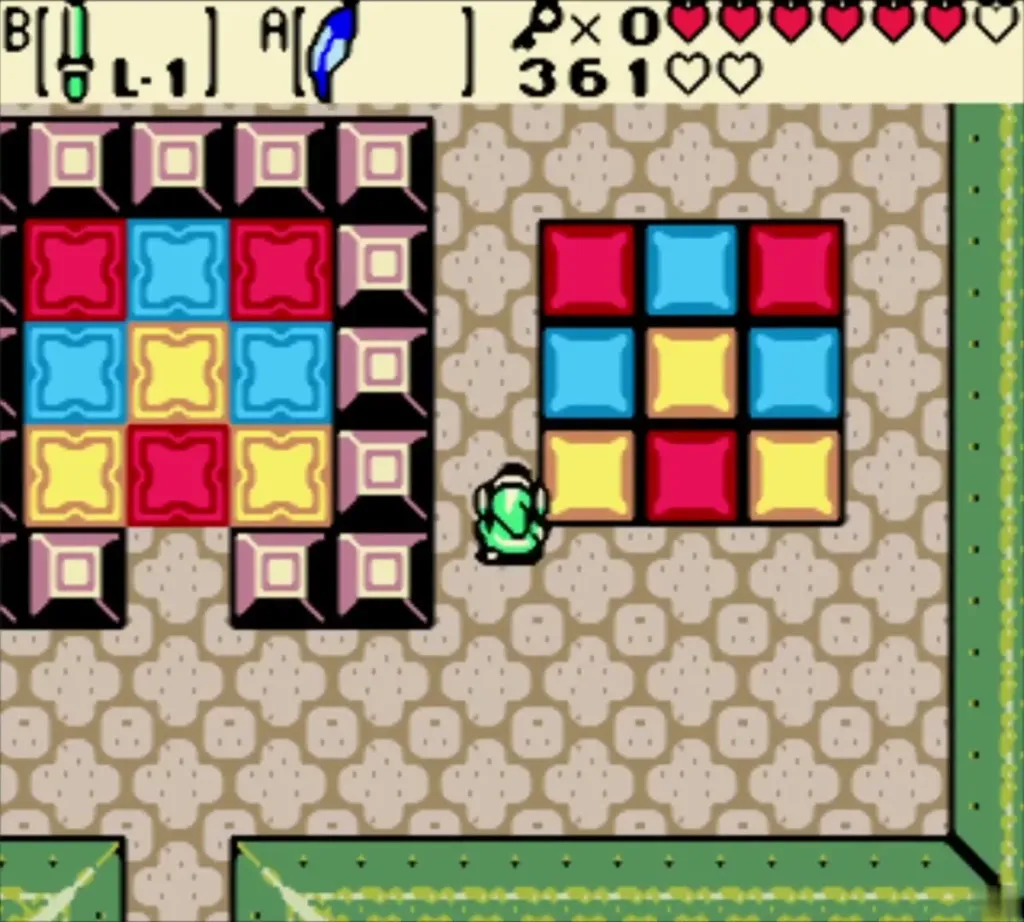 Link beside the tile floor and the pattern it must match Link beside the tile floor and the pattern it must match
