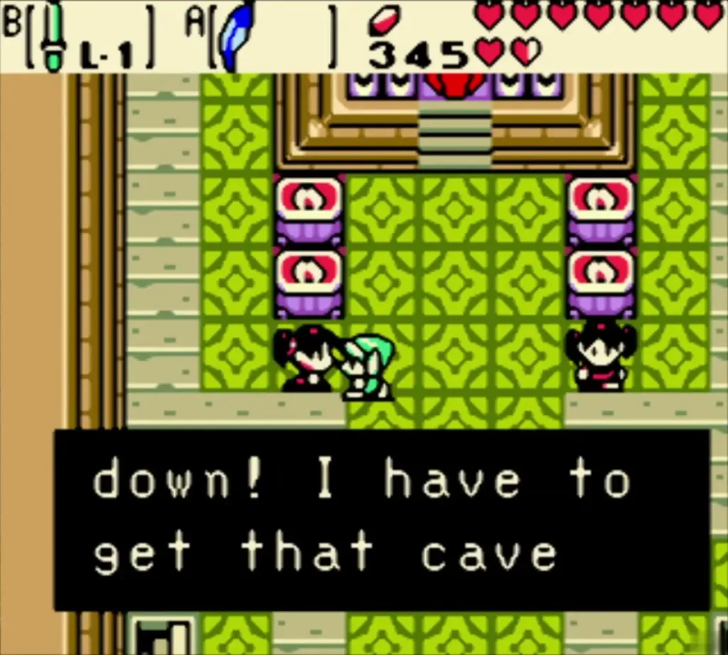 The brother says the volcano should calm down and he must clear the cave The brother says the volcano should calm down and he must clear the cave