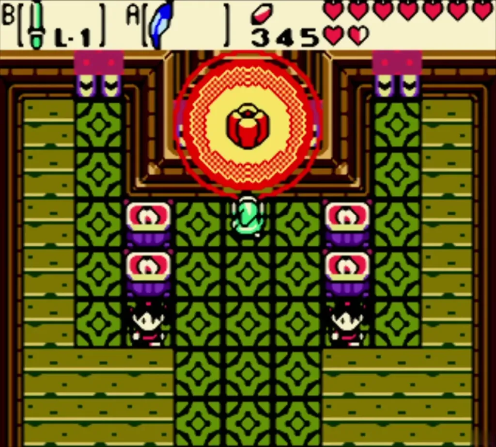 The Tuni Nut glowing inside a red ring on the pedestal The Tuni Nut glowing inside a red ring on the pedestal