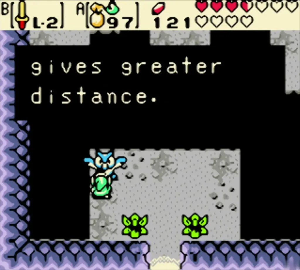 The stone owl's message that greater speed gives greater distance The stone owl's message that greater speed gives greater distance