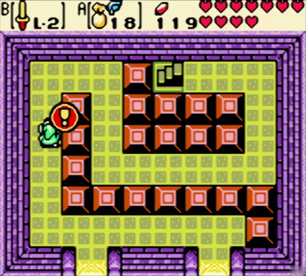 Link using a Pegasus Seed on entering the trap room Link using a Pegasus Seed on entering the trap room