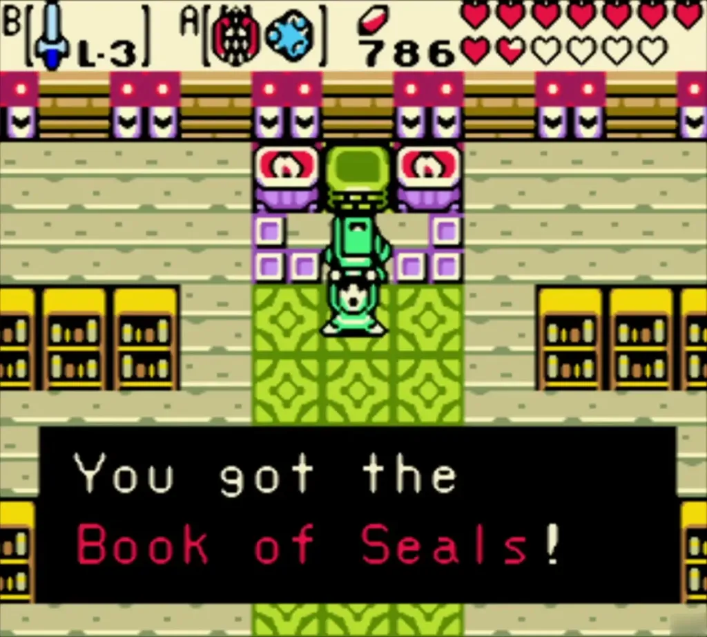 Book of Seals message box on the green altar in the Eyeglass Isle Library Book of Seals message box on the green altar in the Eyeglass Isle Library