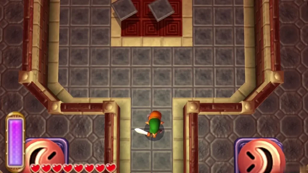 Link on the 9F inner path between two face blocks Link on the 9F inner path between two face blocks