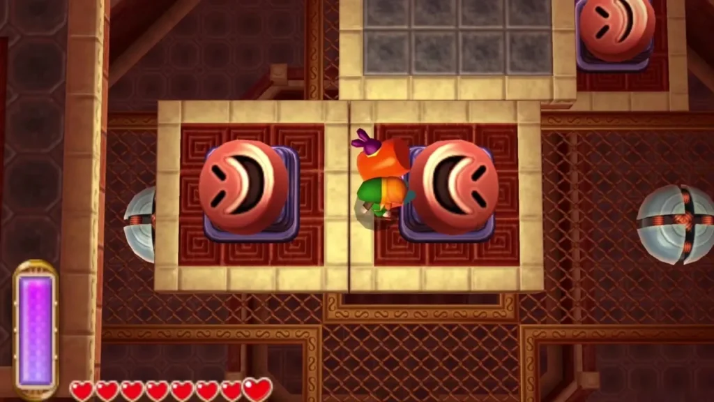 Link between the two Moles on their moving platforms on 11F Link between the two Moles on their moving platforms on 11F