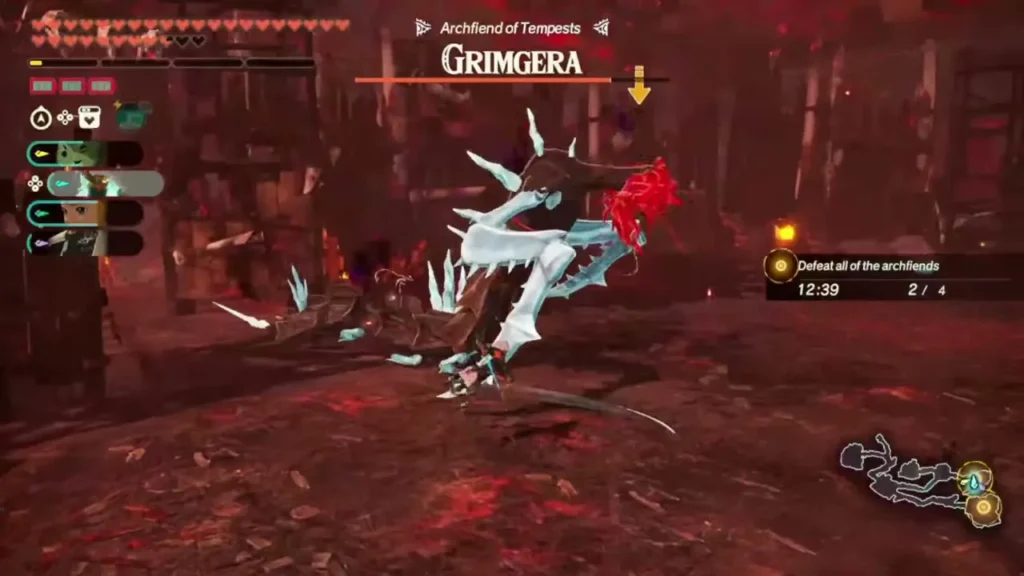 Grimgera appears in a challenge where the objective is to defeat all of the archfiends Grimgera appears in a challenge where the objective is to defeat all of the archfiends