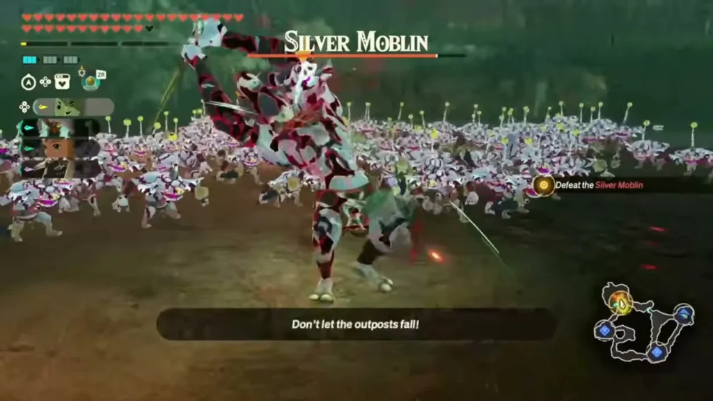 A Silver Moblin leads a huge horde against the outposts of the Seres Scablands A Silver Moblin leads a huge horde against the outposts of the Seres Scablands