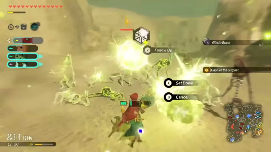 The Mysterious Construct sets down a fuse attack among Gibdos The Mysterious Construct sets down a fuse attack among Gibdos