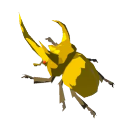 Energetic Rhino Beetle
