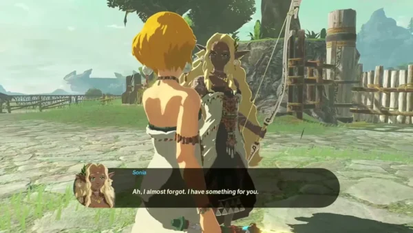 Sonia tells Zelda she has something for her