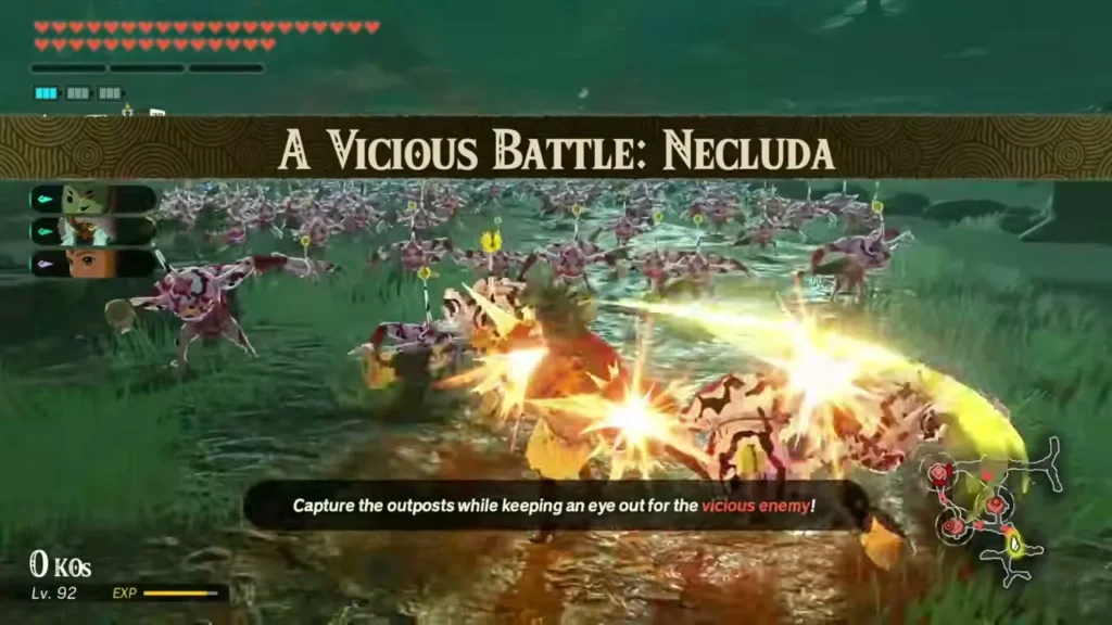 A Vicious Battle in Necluda begins with outposts to capture