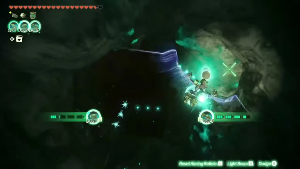 The Construct lines up its Cannon on a rock wall blocking the tunnel
