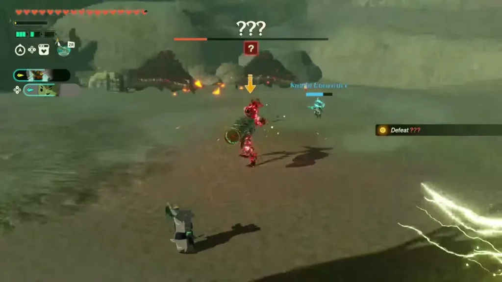 The corrupted construct moves in with a Zonai device while Calamo watches