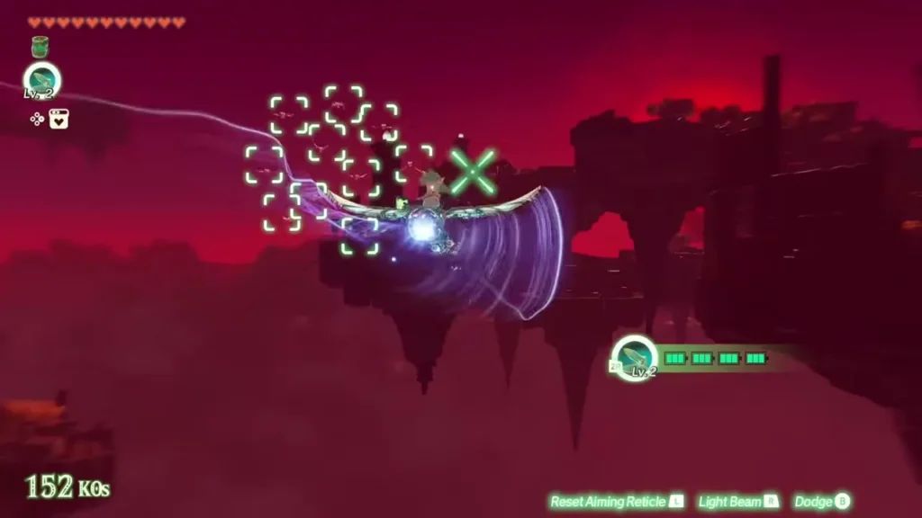 The Construct locks onto a flock of Keese with rockets while flying over Hyrule Field The Construct locks onto a flock of Keese with rockets while flying over Hyrule Field