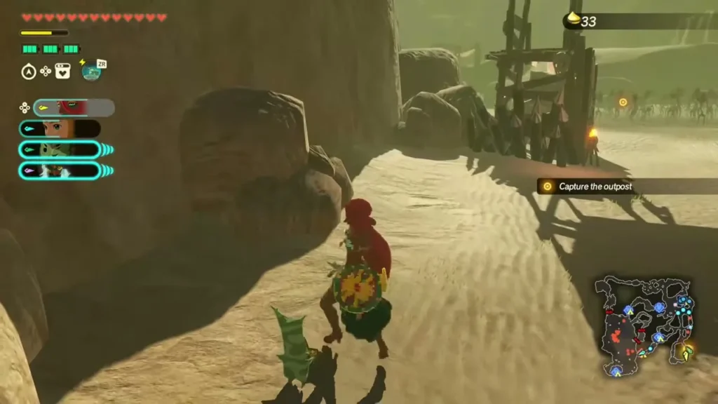 Ardi runs on as the Korok seed counter reaches 33 Ardi runs on as the Korok seed counter reaches 33