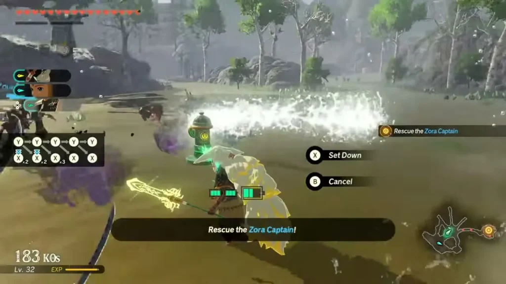 A Hydrant sprays water across sludge-covered ground during the Zora Captain rescue A Hydrant sprays water across sludge-covered ground during the Zora Captain rescue