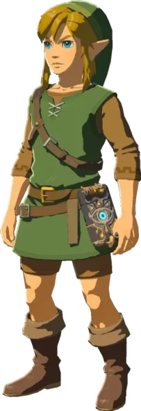 Link wearing the Armor of the Wild Link wearing the Armor of the Wild