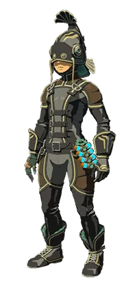 Link wearing the Rubber Set Link wearing the Rubber Set