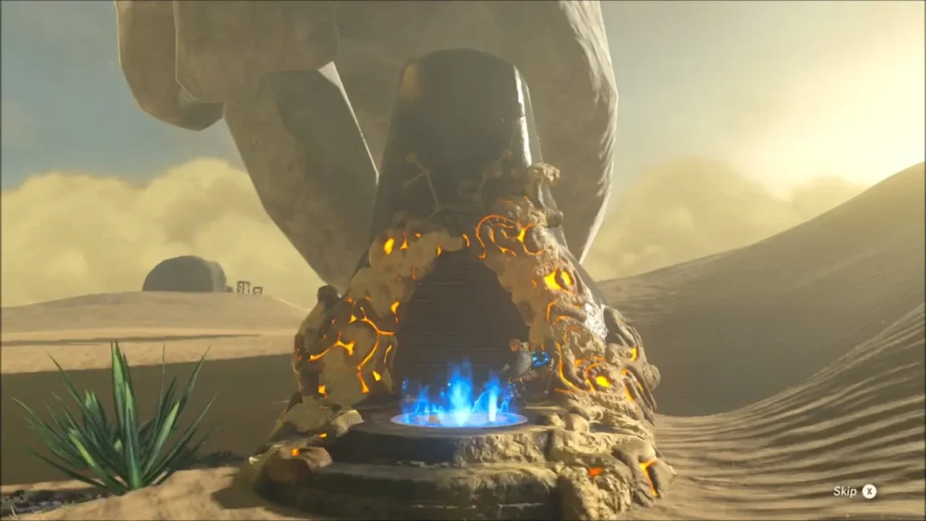 Hawa Koth Shrine beneath the giant skeleton in the desert Hawa Koth Shrine beneath the giant skeleton in the desert