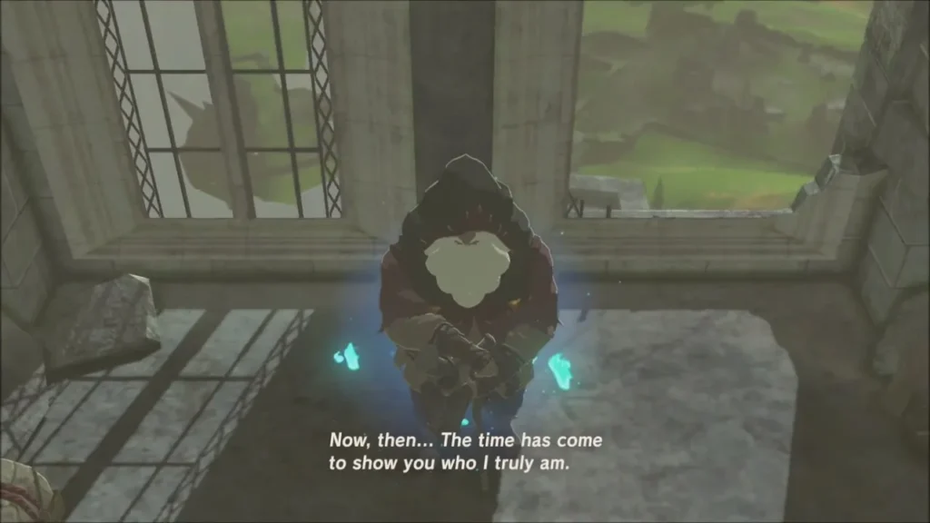 The Old Man in the temple as the time comes to reveal who he is