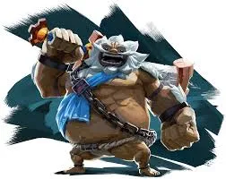 Artwork of Daruk, the Goron Champion Artwork of Daruk, the Goron Champion