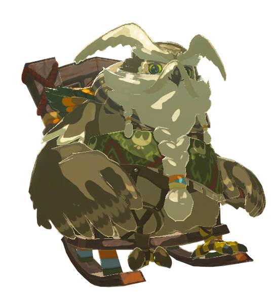 Model of Kaneli, the Rito Elder, Model of Kaneli, the Rito Elder,