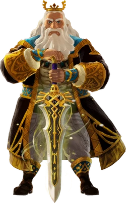 Artwork of King Rhoam Bosphoramus Hyrule in his royal attire (Spirit Form) Artwork of King Rhoam Bosphoramus Hyrule in his royal attire (Spirit Form)