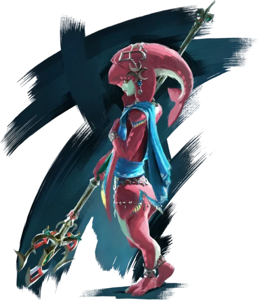 Artwork of Mipha, the Zora Champion Artwork of Mipha, the Zora Champion