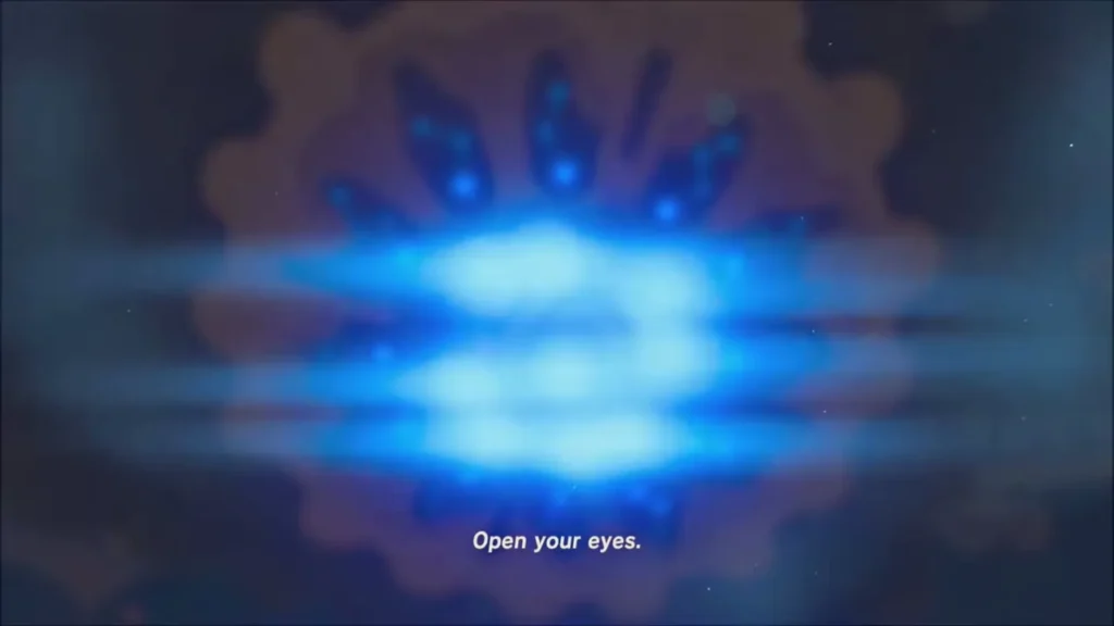 The voice calling Link awake at the start of the game The voice calling Link awake at the start of the game