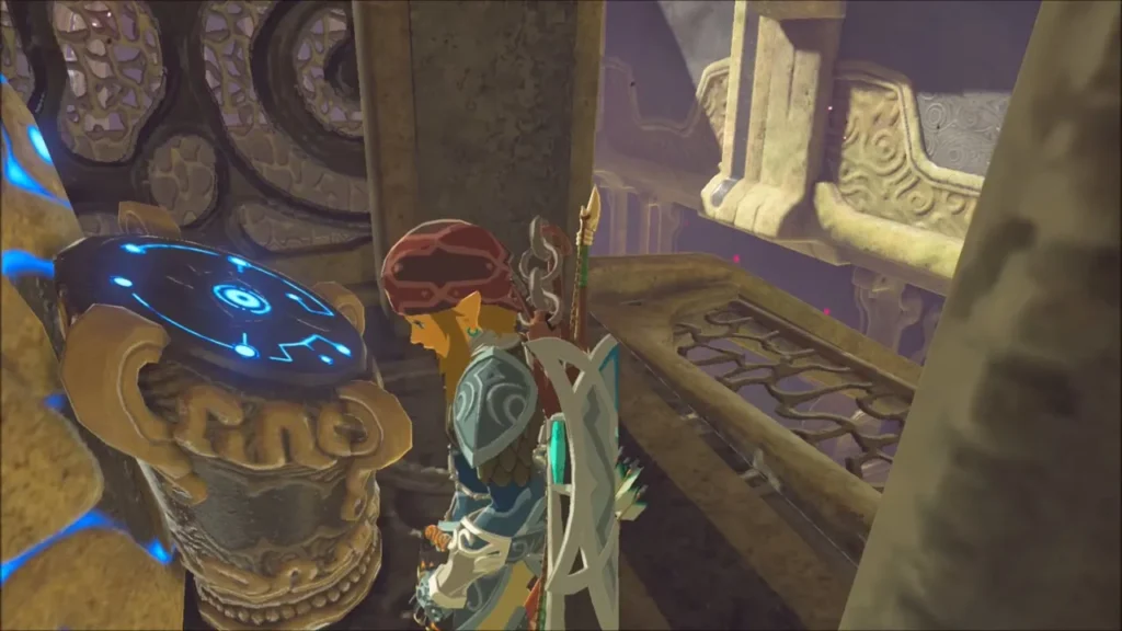 Link beside a terminal on a high balcony Link beside a terminal on a high balcony