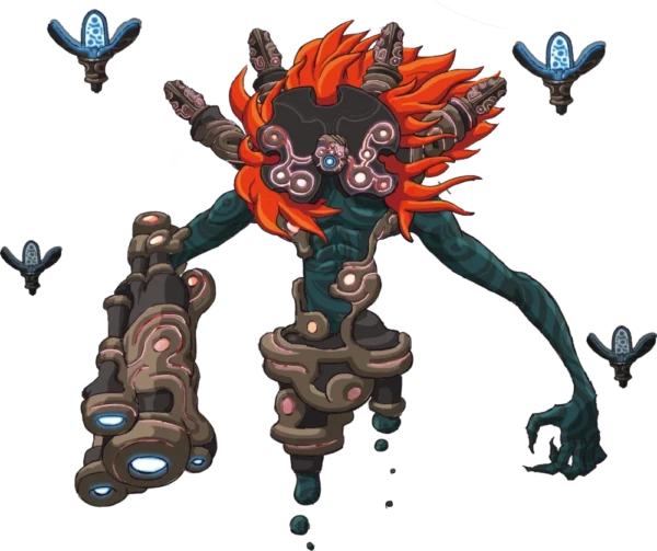 Concept art of Windblight Ganon