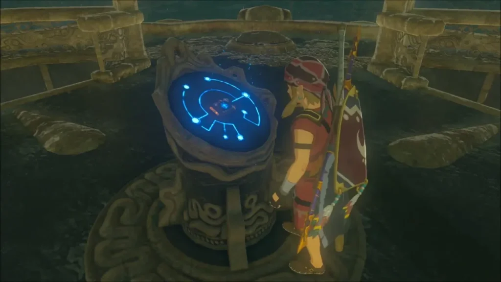 Link activating the Ridgeland Tower terminal at the top