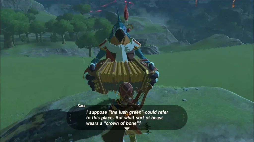 Kass wondering aloud what beast wears a crown of bone Kass wondering aloud what beast wears a crown of bone