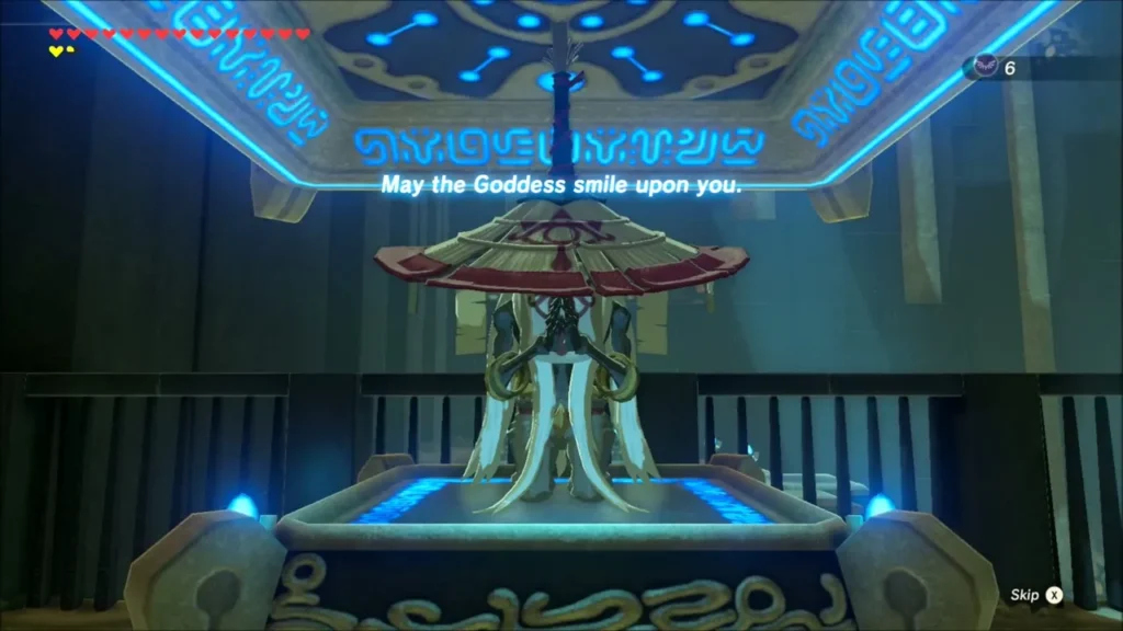 The monk at the altar after Link receives the Spirit Orb The monk at the altar after Link receives the Spirit Orb