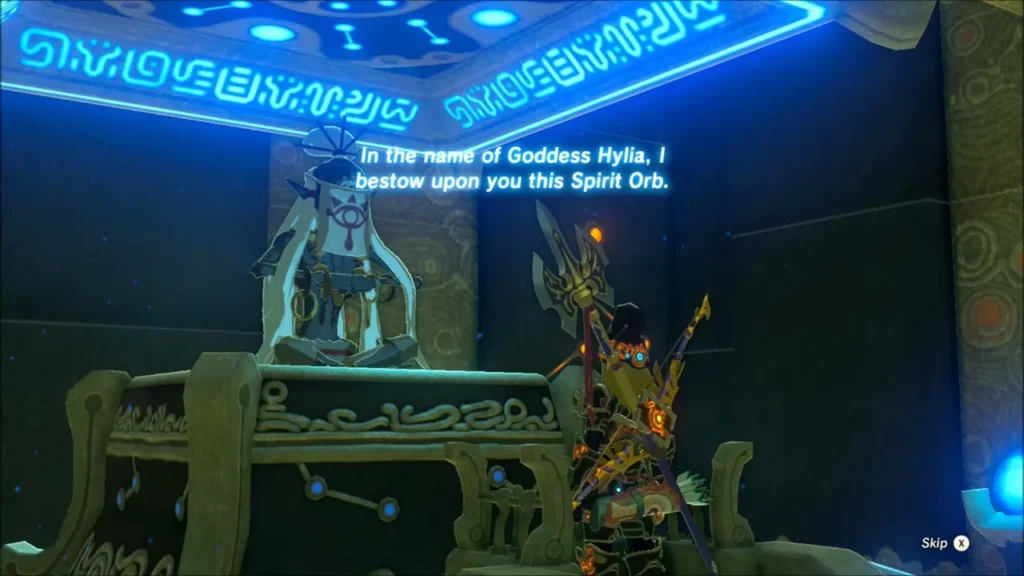 Monk Katah Chuki offering the Spirit Orb Monk Katah Chuki offering the Spirit Orb