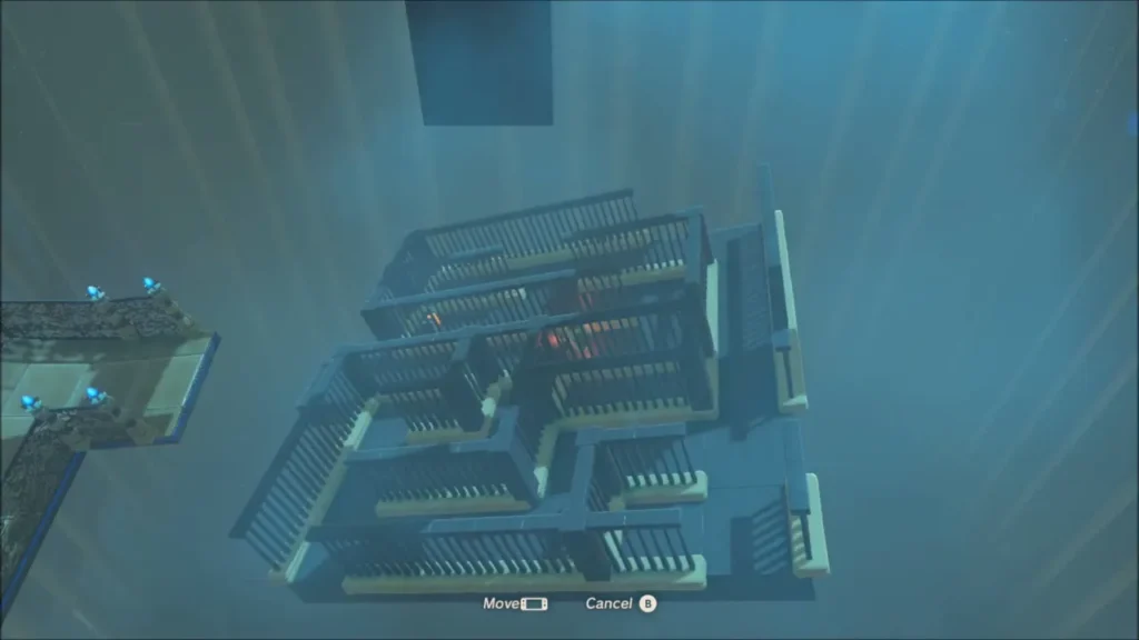 The maze board tilted, ball heading along the open walls The maze board tilted, ball heading along the open walls
