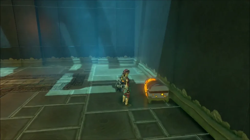 The treasure chest that dropped beside Link The treasure chest that dropped beside Link
